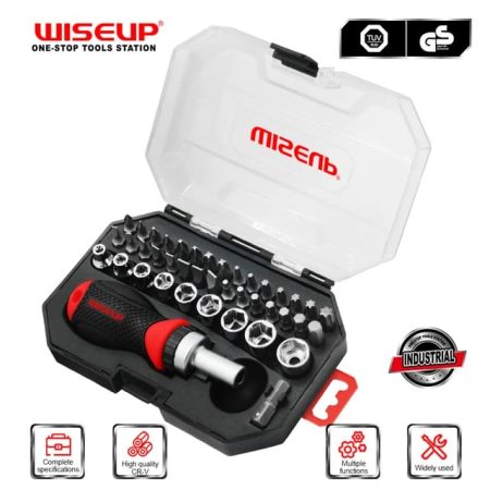 Wise Up 41 Pcs Precise Magnetic Screwdriver Bit Set - Image 4