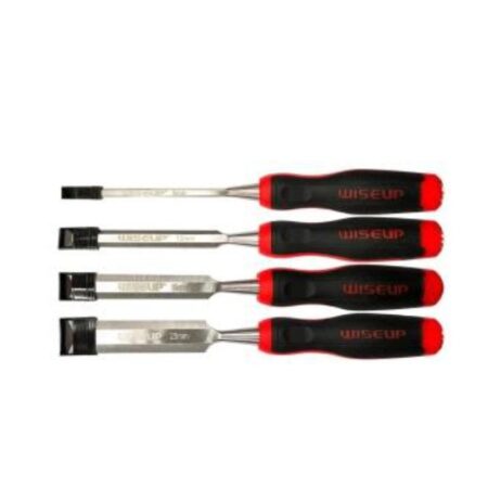 WOOD CHISEL SET ( 4 PCS ) - WISEUP