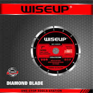 DIAMOND CUTTER 4" ( DRY ) - WISEUP